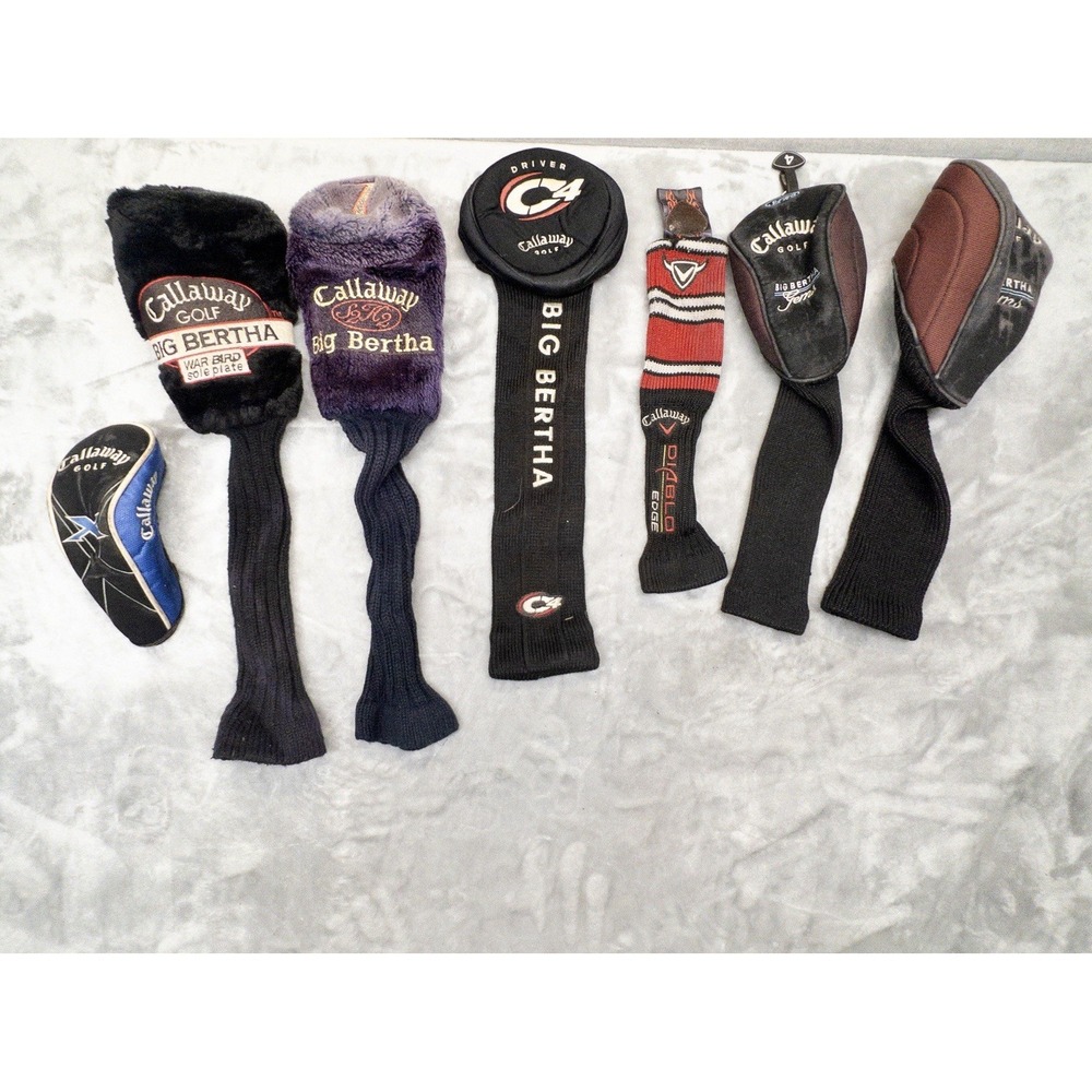 Callaway Golf Club Head Covers Socks Various Sizes